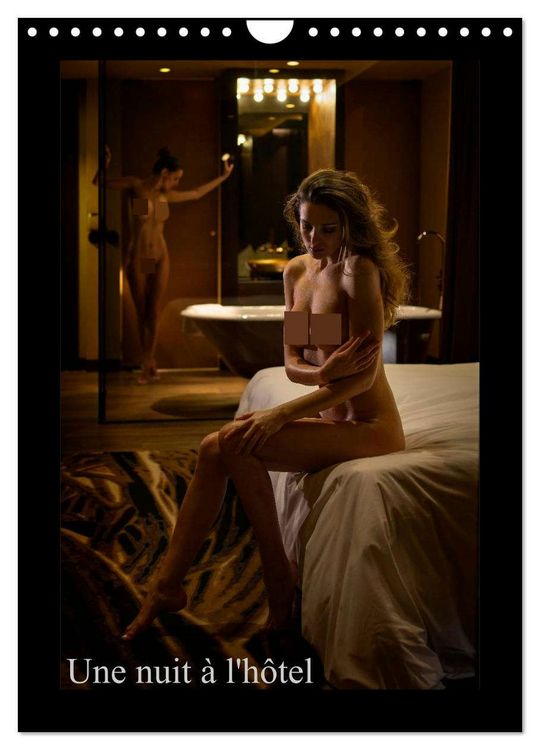 Produktbild: Une nuit &agrave; l'h&ocirc;tel (Calendrier mural 2026 DIN A4 horizontal), CALVENDO calendrier mensuel