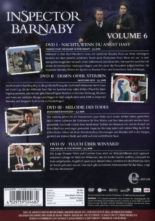 Produktbild: Inspector Barnaby Vol. 6 [4 DVDs]