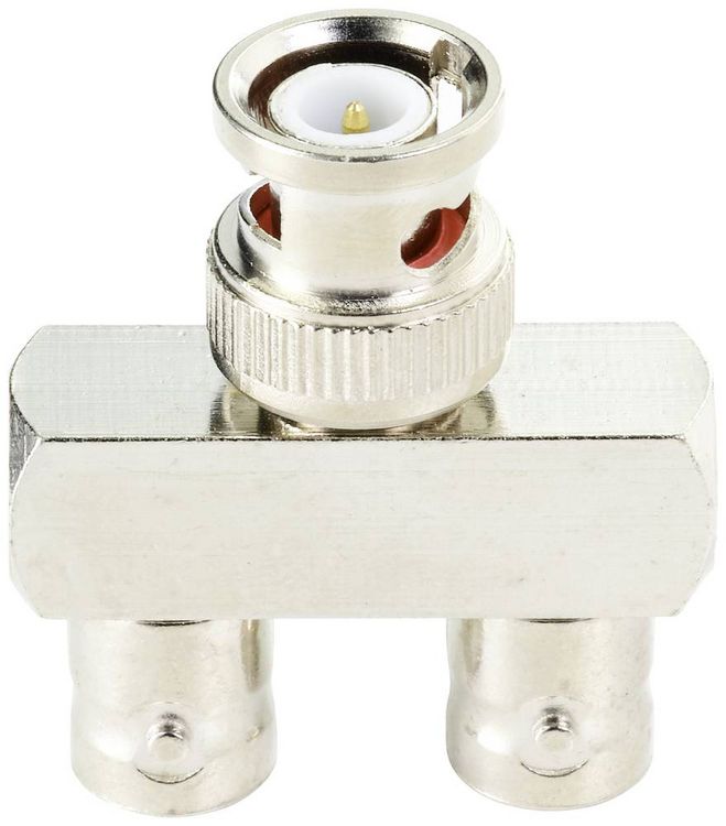 Produktbild: TRU COMPONENTS TC-10475792 BNC-Adapter BNC-Stecker - BNC-Buchse 1St.
