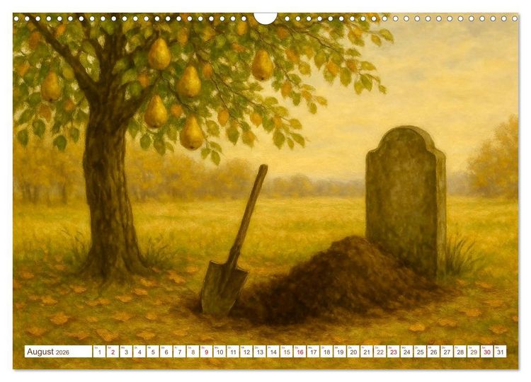 Produktbild: Theodor Fontane (Wandkalender 2026 DIN A3 quer), CALVENDO Monatskalender