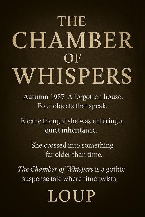 Produktbild: The Chamber of Whipers (The Door of Shadows, #1)