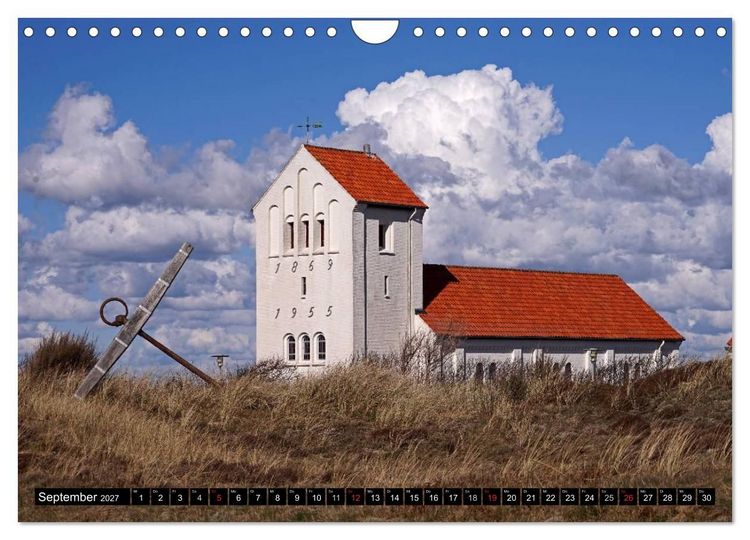 Produktbild: J&uuml;tlands K&uuml;ste 2027 (Wandkalender 2027 DIN A4 quer), CALVENDO Monatskalender