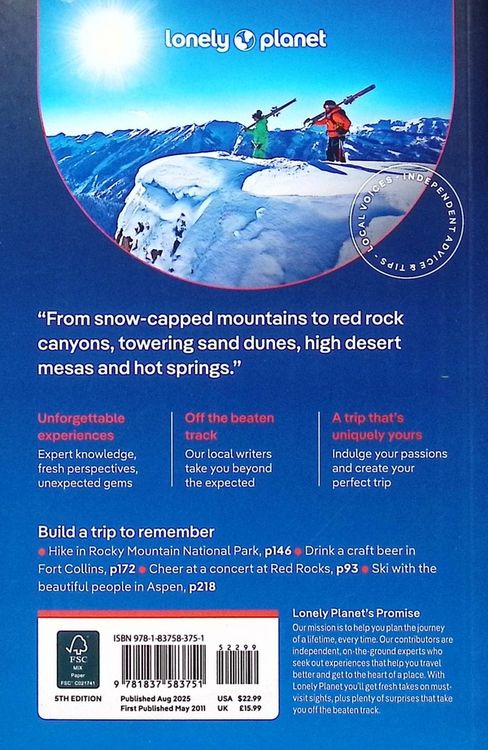 Produktbild: Lonely Planet Colorado