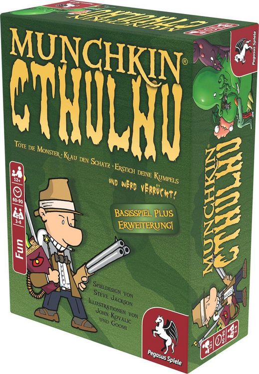 Produktbild: Munchkin Cthulhu 1+2