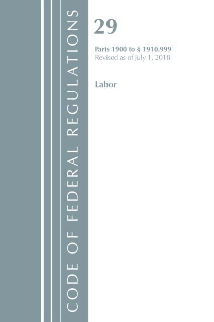 Produktbild: Office Of The Federal Register (U.S.): Code of Federal Regul
