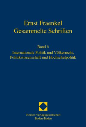 Produktbild: Ernst Fraenkel - Gesammelte Schriften