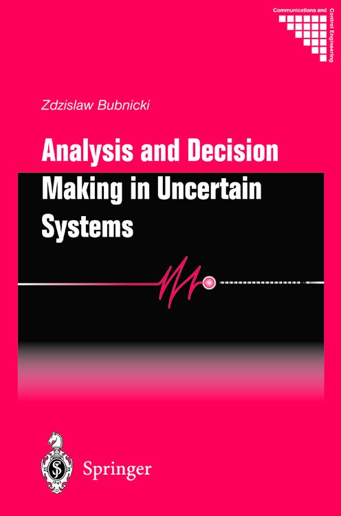 Produktbild: Analysis and Decision Making in Uncertain Systems