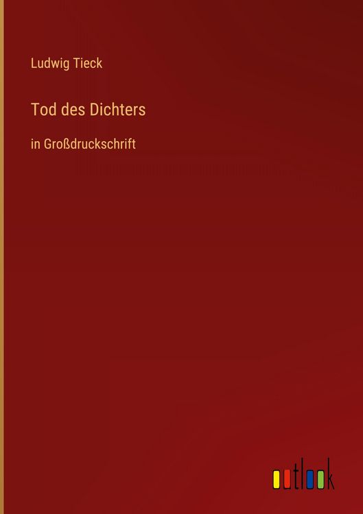 Produktbild: Tod des Dichters