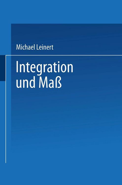 Produktbild: Integration und Ma&szlig;