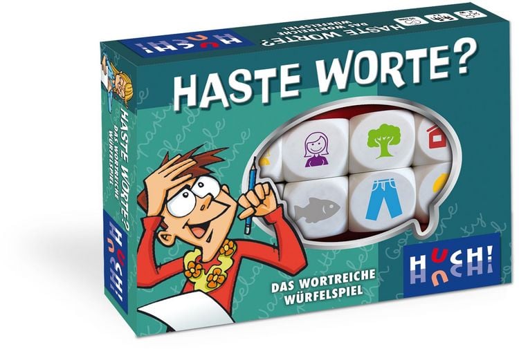 Produktbild: Haste Worte - Das wortreiche W&uuml;rfelspiel