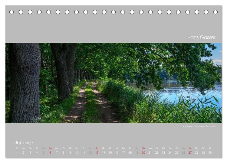 Produktbild: GROSSARTIGE LANDSCHAFTEN 2027 (Tischkalender 2027 DIN A5 quer), CALVENDO Monatskalender