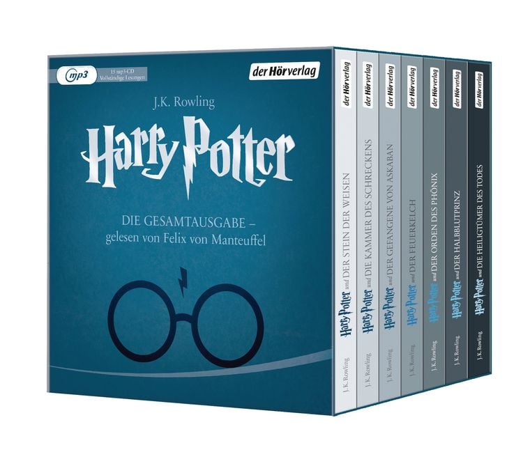 Produktbild: Harry Potter - Die Gesamtausgabe - gelesen von Felix von Manteuffel