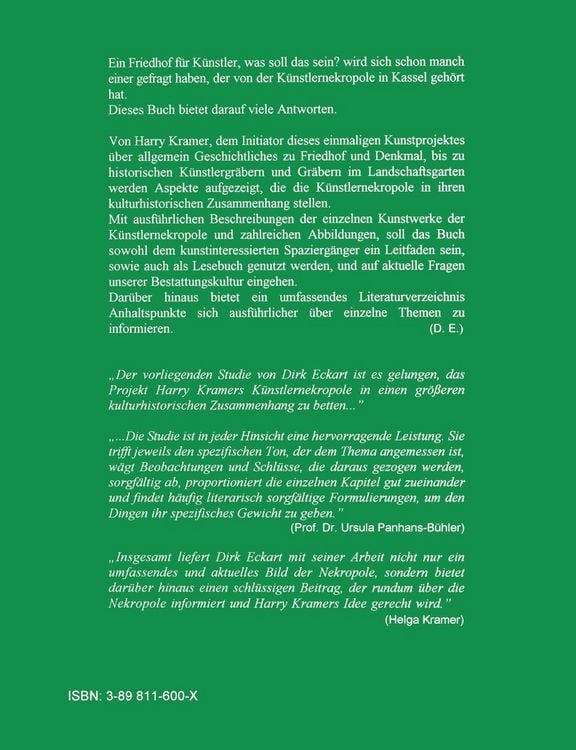 Die Kasseler Künstlernekropole