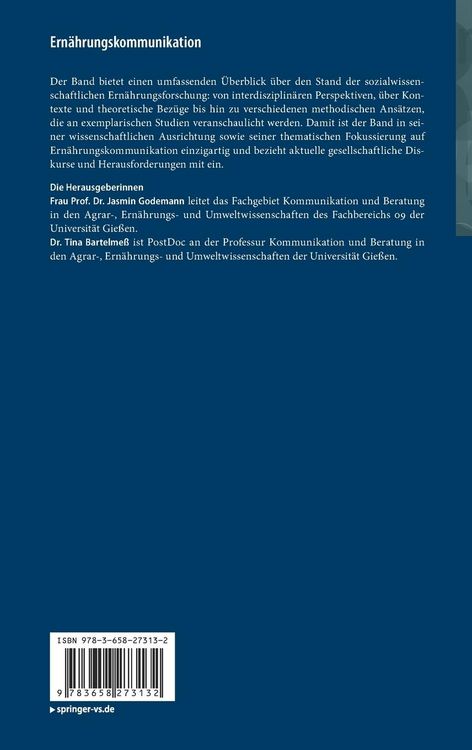 Produktbild: Ern&auml;hrungskommunikation