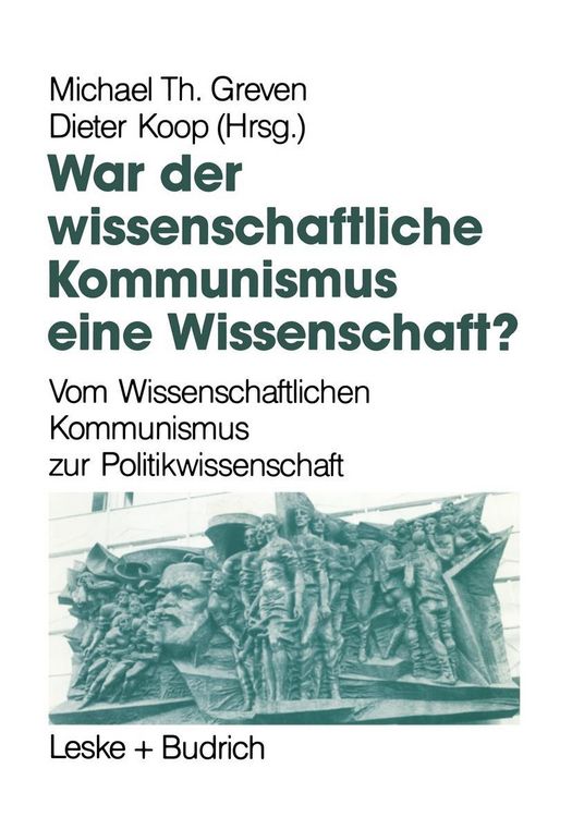 Produktbild: War der Wissenschaftliche Kommunismus eine Wissenschaft?