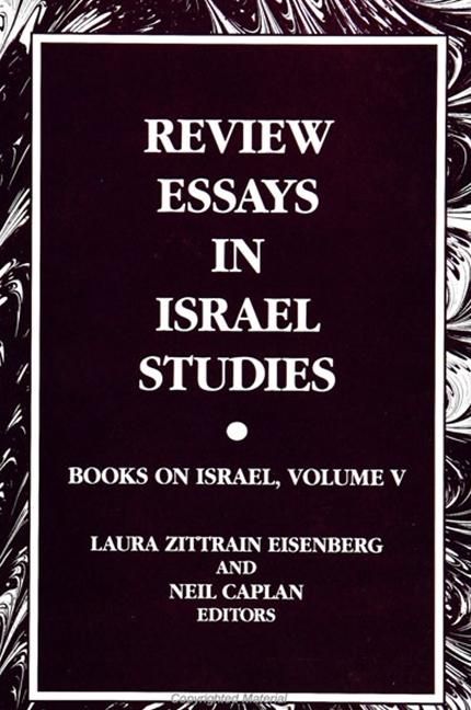Produktbild: Review Essays in Israel Studies