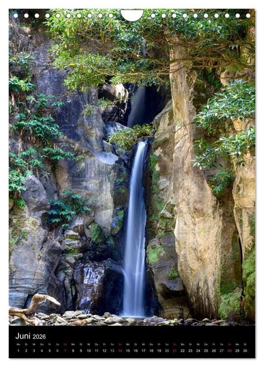 Produktbild: Naturblicke - Wasserf&auml;lle der Welt (Wandkalender 2026 DIN A4 hoch), CALVENDO Monatskalender