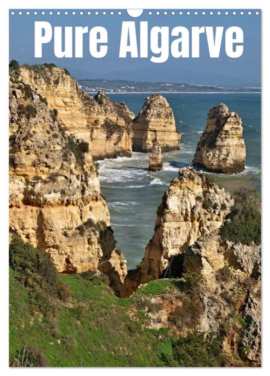 Produktbild: Pure Algarve (Wall Calendar 2026 DIN A3 portrait), CALVENDO 12 Month Wall Calendar