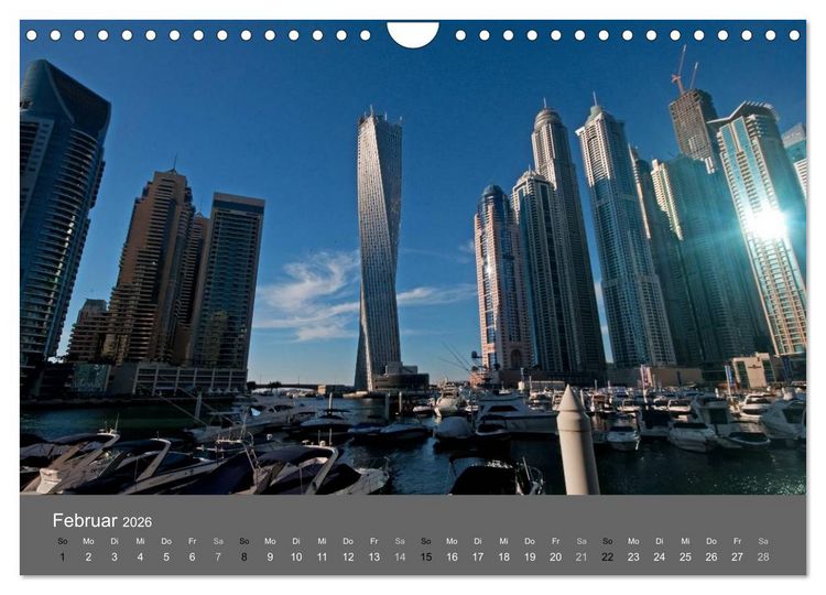 Produktbild: Dubai (Wandkalender 2026 DIN A4 quer), CALVENDO Monatskalender