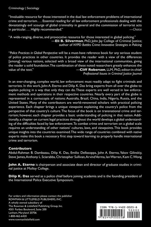 Produktbild: Police Practices in Global Perspective