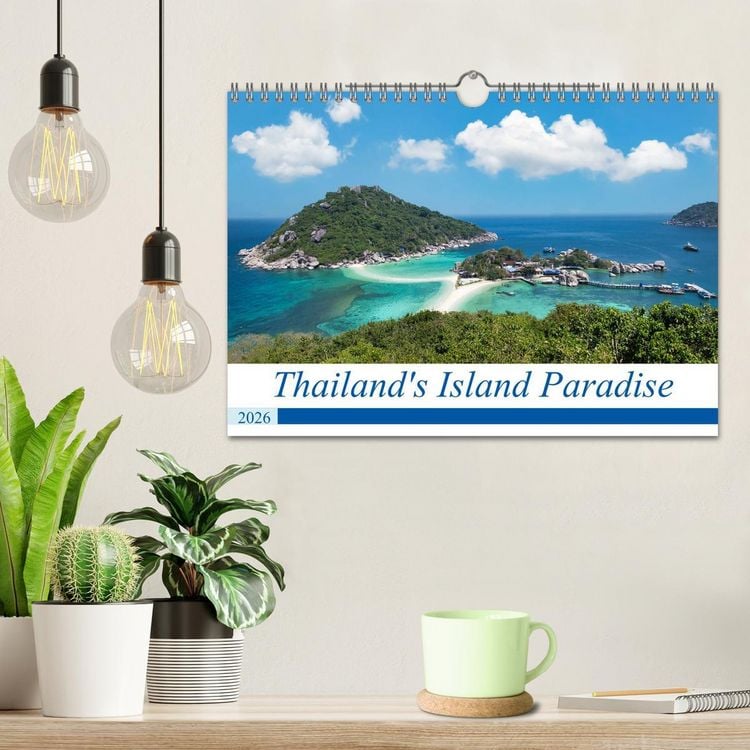 Produktbild: Thailand's Island Paradise (Wall Calendar 2026 DIN A4 landscape), CALVENDO 12 Month Wall Calendar