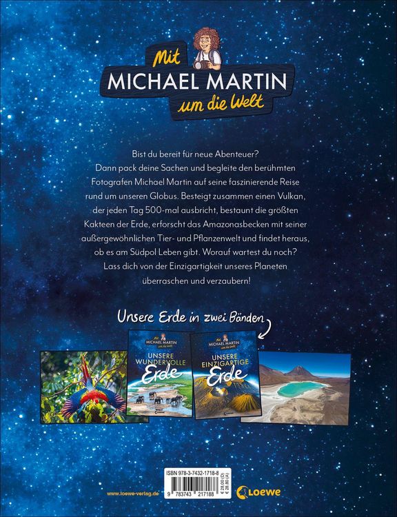 Produktbild: Mit Michael Martin um die Welt - Unsere einzigartige Erde