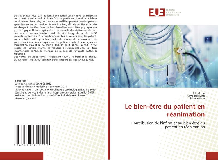 Produktbild: Le bien-&ecirc;tre du patient en r&eacute;animation