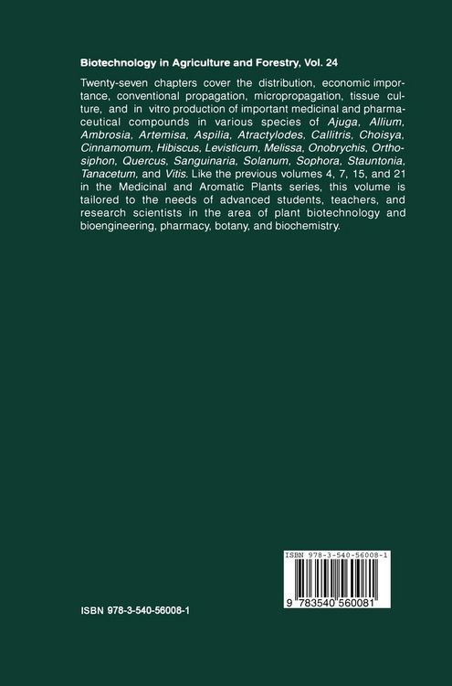 Produktbild: Medicinal and Aromatic Plants V
