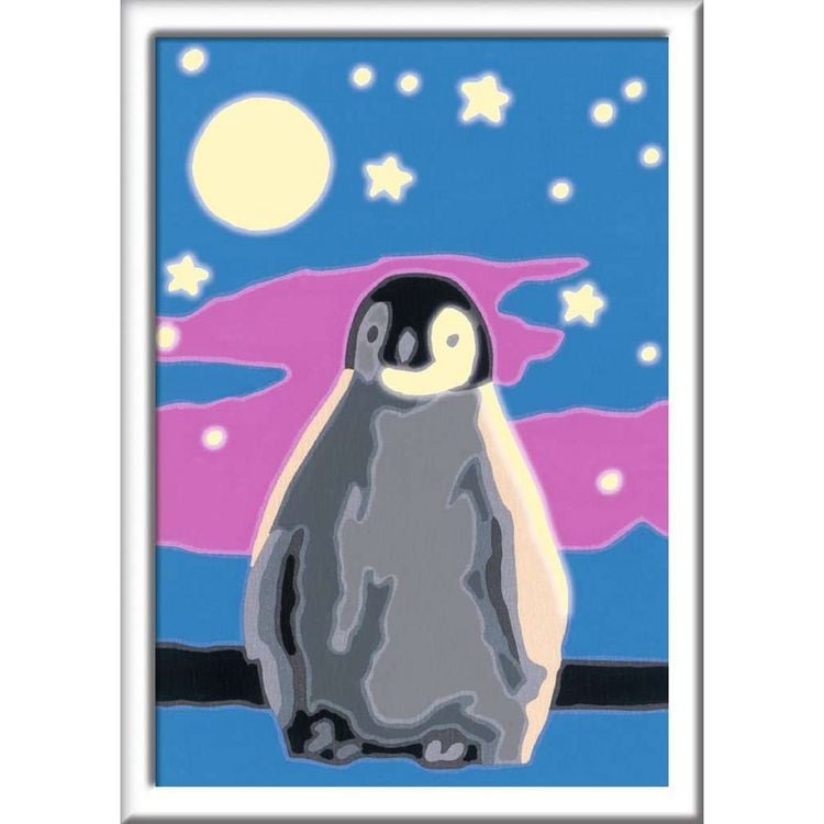 Produktbild: CreArt, Malen nach Zahlen Kinder - Kleiner Pinguin