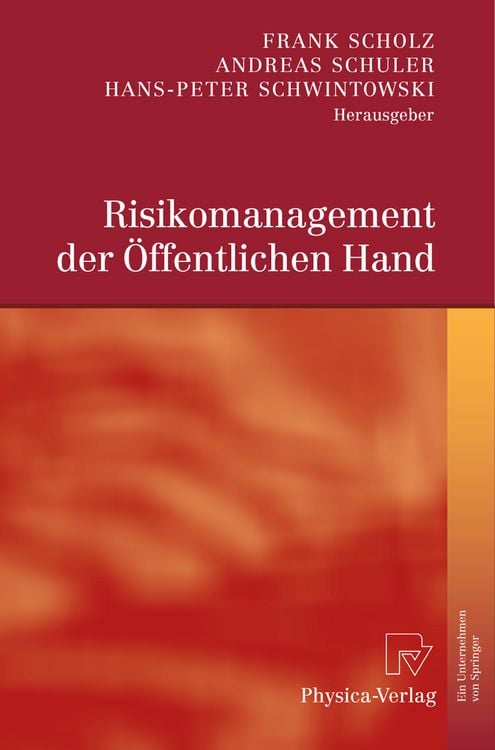 Produktbild: Risikomanagement der &Ouml;ffentlichen Hand