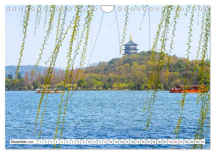 Produktbild: Zauber Chinas (Wandkalender 2026 DIN A4 quer), CALVENDO Monatskalender