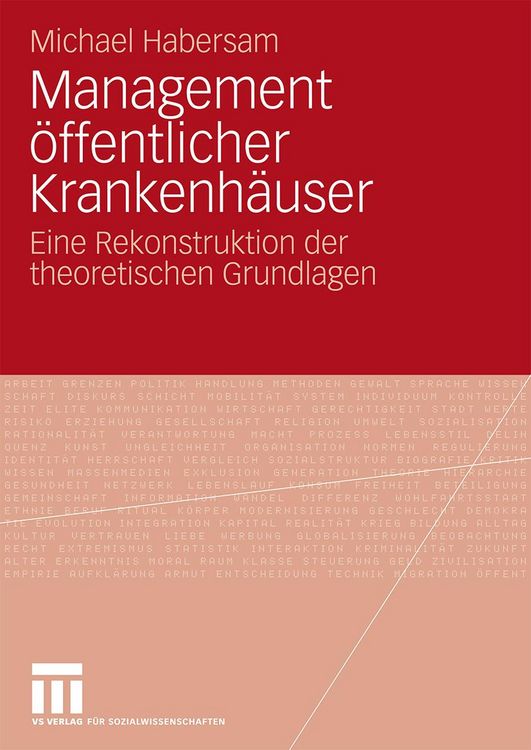 Produktbild: Management &ouml;ffentlicher Krankenh&auml;user