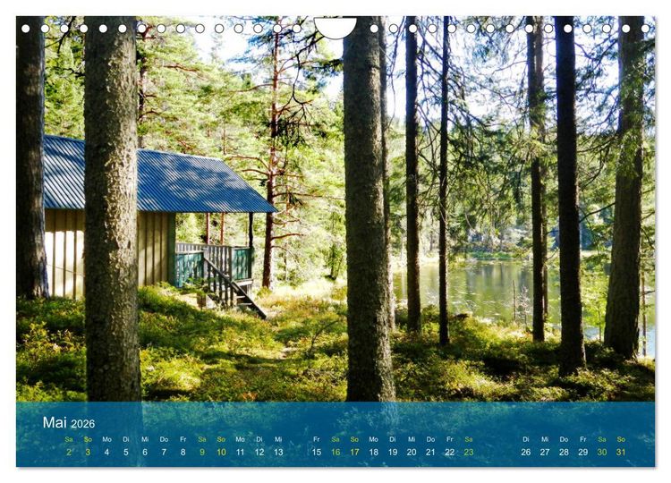 Produktbild: Zauberhaftes V&auml;rmland (Wandkalender 2026 DIN A4 quer), CALVENDO Monatskalender