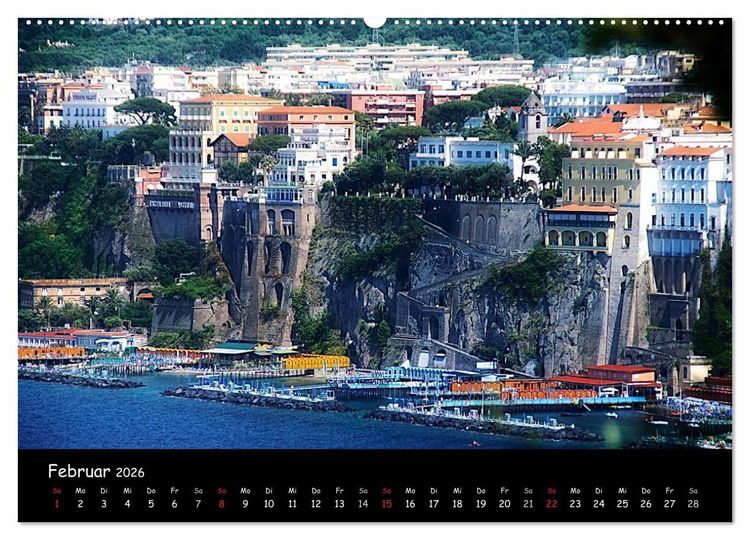 Produktbild: Amalfik&uuml;ste 2026 (hochwertiger Premium Wandkalender 2026 DIN A2 quer), Kunstdruck in Hochglanz