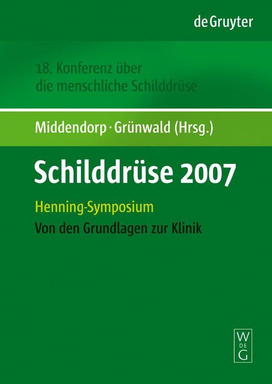 Produktbild: Schilddr&uuml;se 2007