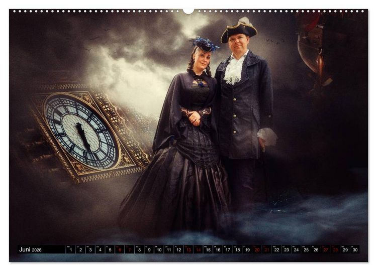 Produktbild: Steampunks (hochwertiger Premium Wandkalender 2026 DIN A2 quer), Kunstdruck in Hochglanz