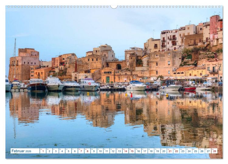 Produktbild: Sizilien - Italien mal anders (hochwertiger Premium Wandkalender 2026 DIN A2 quer), Kunstdruck in Hochglanz