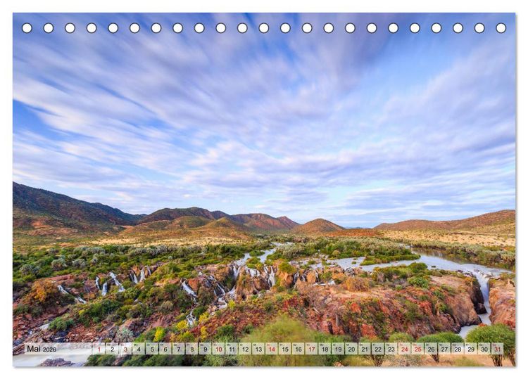 Produktbild: Namibia - Sehnsucht Afrika (Tischkalender 2026 DIN A5 quer), CALVENDO Monatskalender