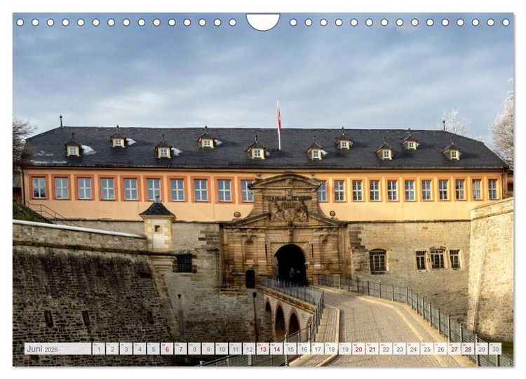 Produktbild: Erfurt. Perle Th&uuml;ringens. (Wandkalender 2026 DIN A4 quer), CALVENDO Monatskalender