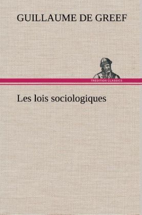 Produktbild: Les lois sociologiques