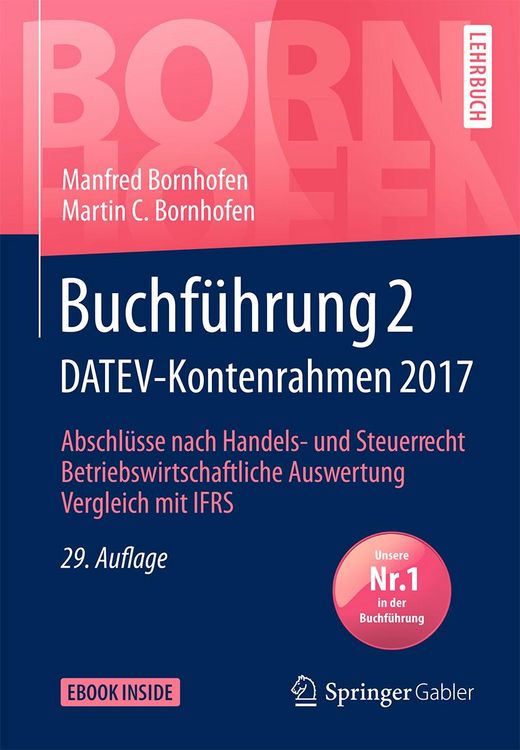 Produktbild: Buchf&uuml;hrung 2 DATEV-Kontenrahmen 2017