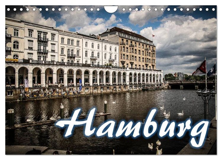 Produktbild: Hamburg (Wandkalender 2026 DIN A4 quer), CALVENDO Monatskalender