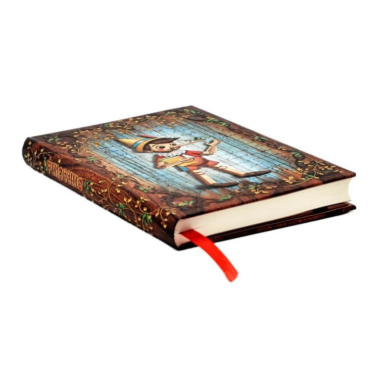 Produktbild: Notizbuch Carlo Collodi, Pinocchio Mini Unliniert