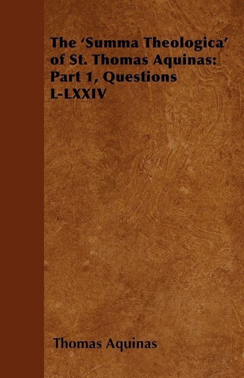 Produktbild: The 'Summa Theologica' of St. Thomas Aquinas