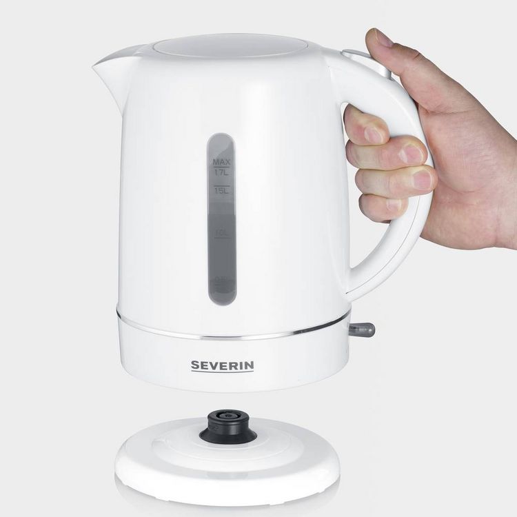 Produktbild: Severin WK 4325 Wasserkocher Wei&szlig; Fassungsverm&ouml;gen: 1.7l