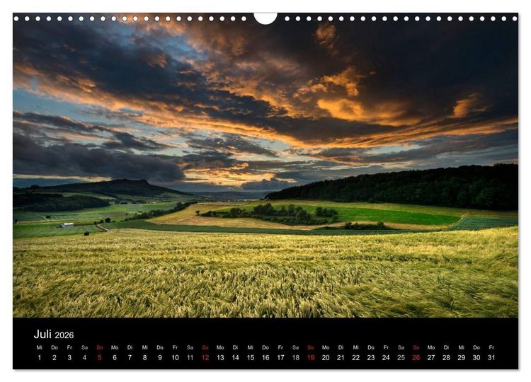 Produktbild: Vulkanlandschaft Hegau 2026 (Wandkalender 2026 DIN A3 quer), CALVENDO Monatskalender