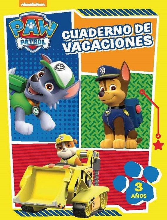 Produktbild: Cuaderno de vacaciones : 3 a&ntilde;os : paw patrol
