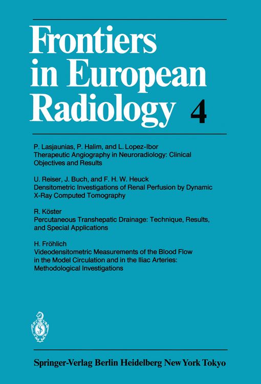 Produktbild: Frontiers in European Radiology