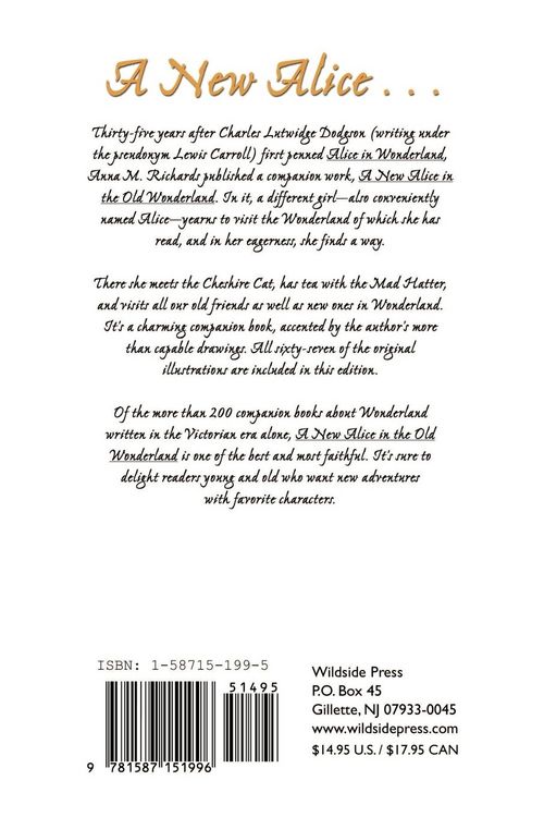 Produktbild: A New Alice in the Old Wonderland