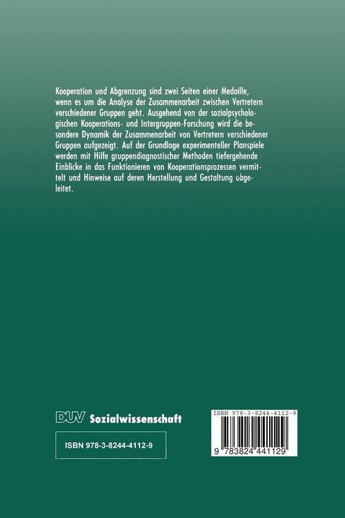 Produktbild: Kooperation und Abgrenzung